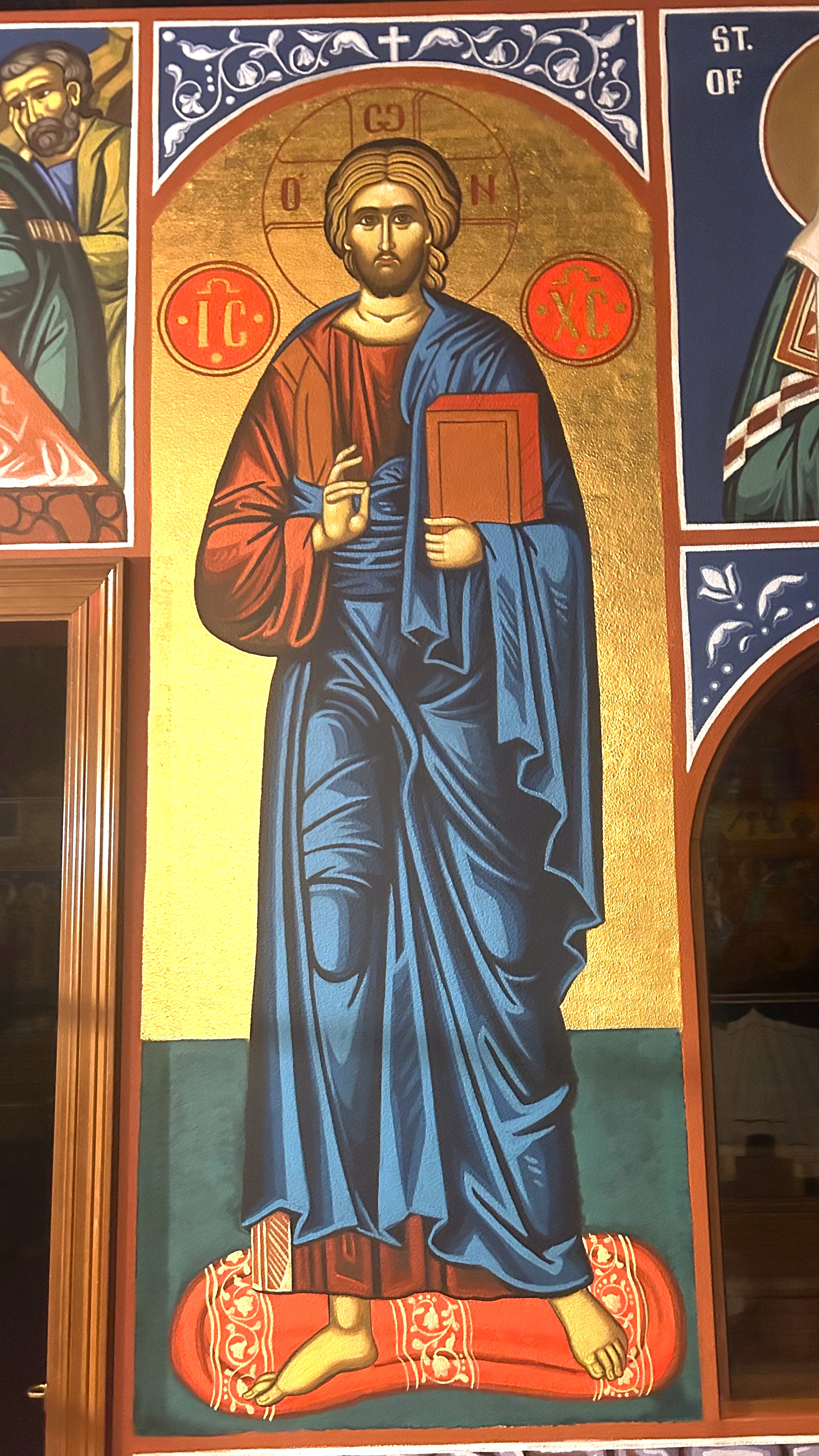 Christ in Narthex Thumbnail