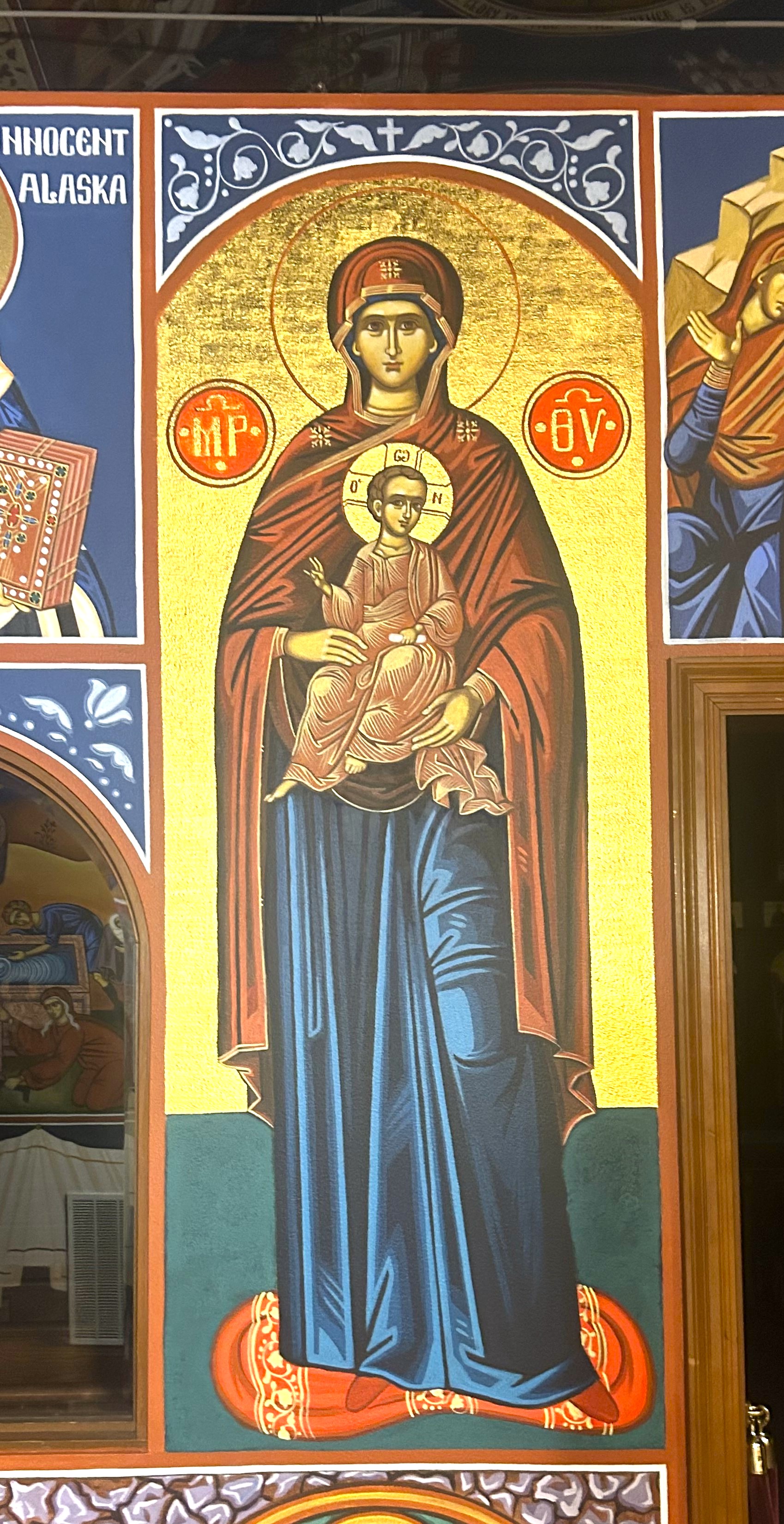 Mary and Christ in Narthex Thumbnail