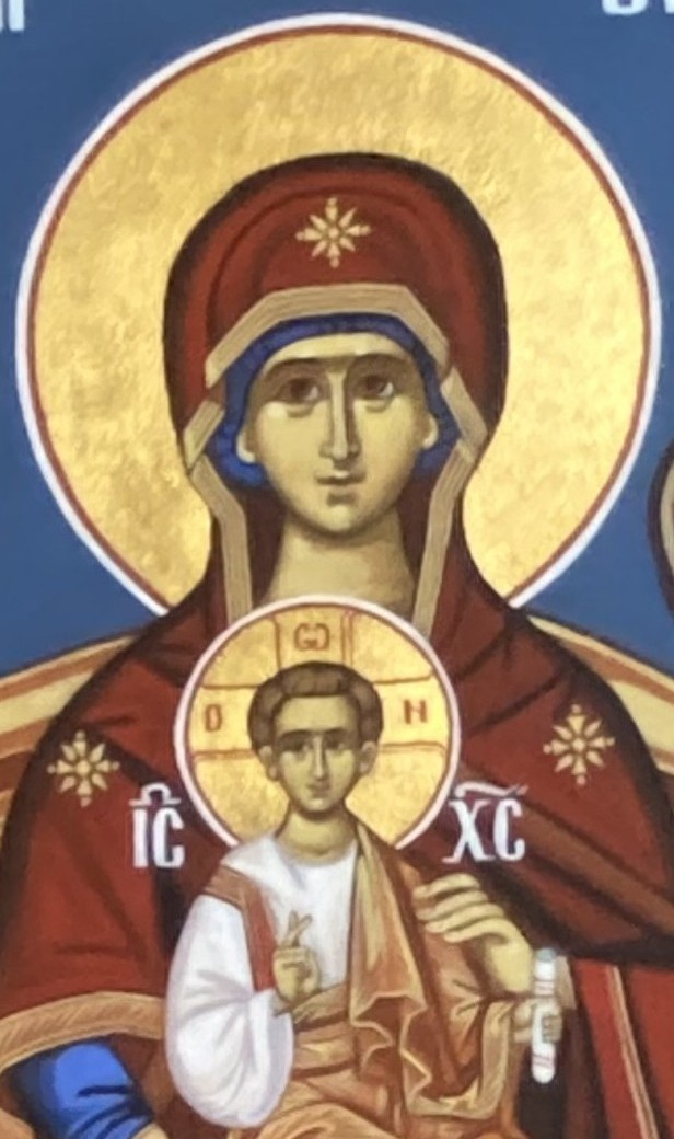 Virgin Mary and Christ