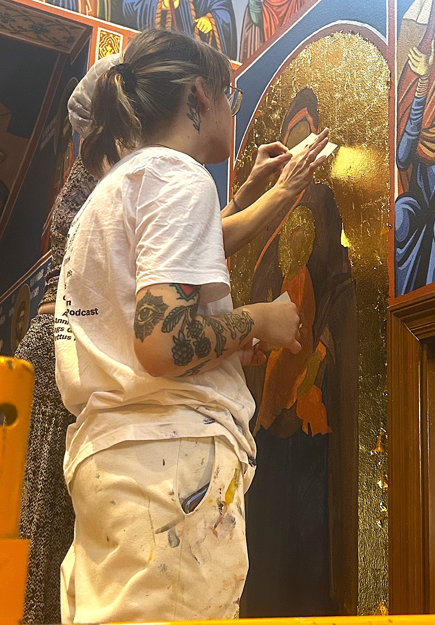 Gold Leaf Painting Thumbnail