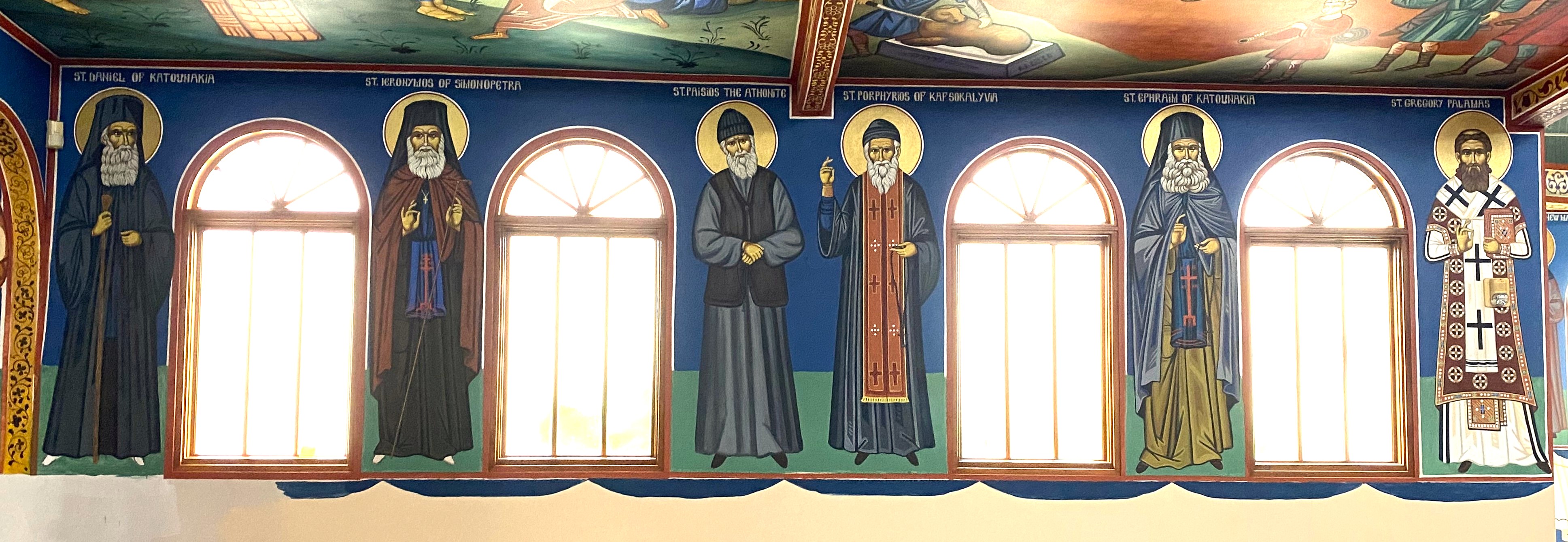 North Nave Saints Wall two Thumbnail