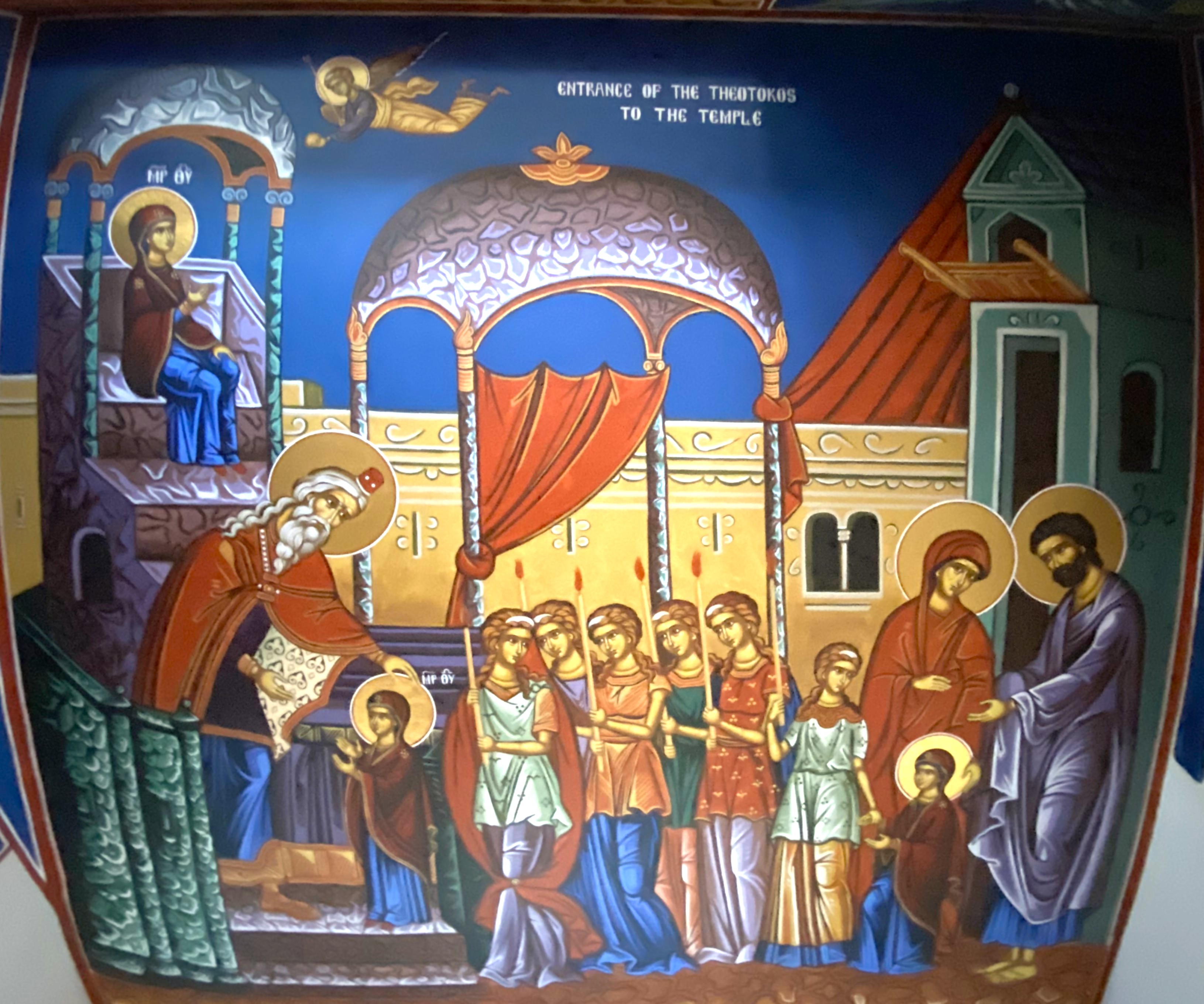 Theotokos Entrance Into Temple Thumbnail